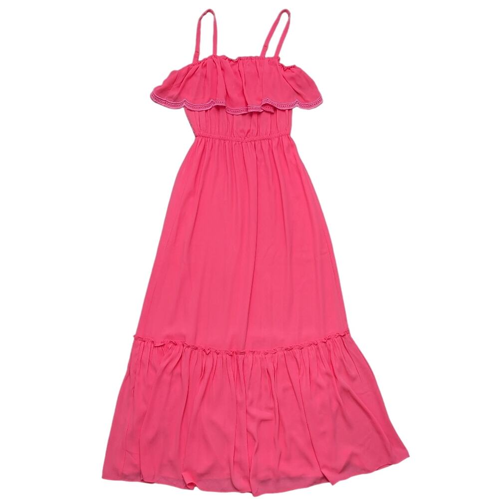 Lilly Pulitzer Adia Maxi Dress Love Potion Pink Size XS